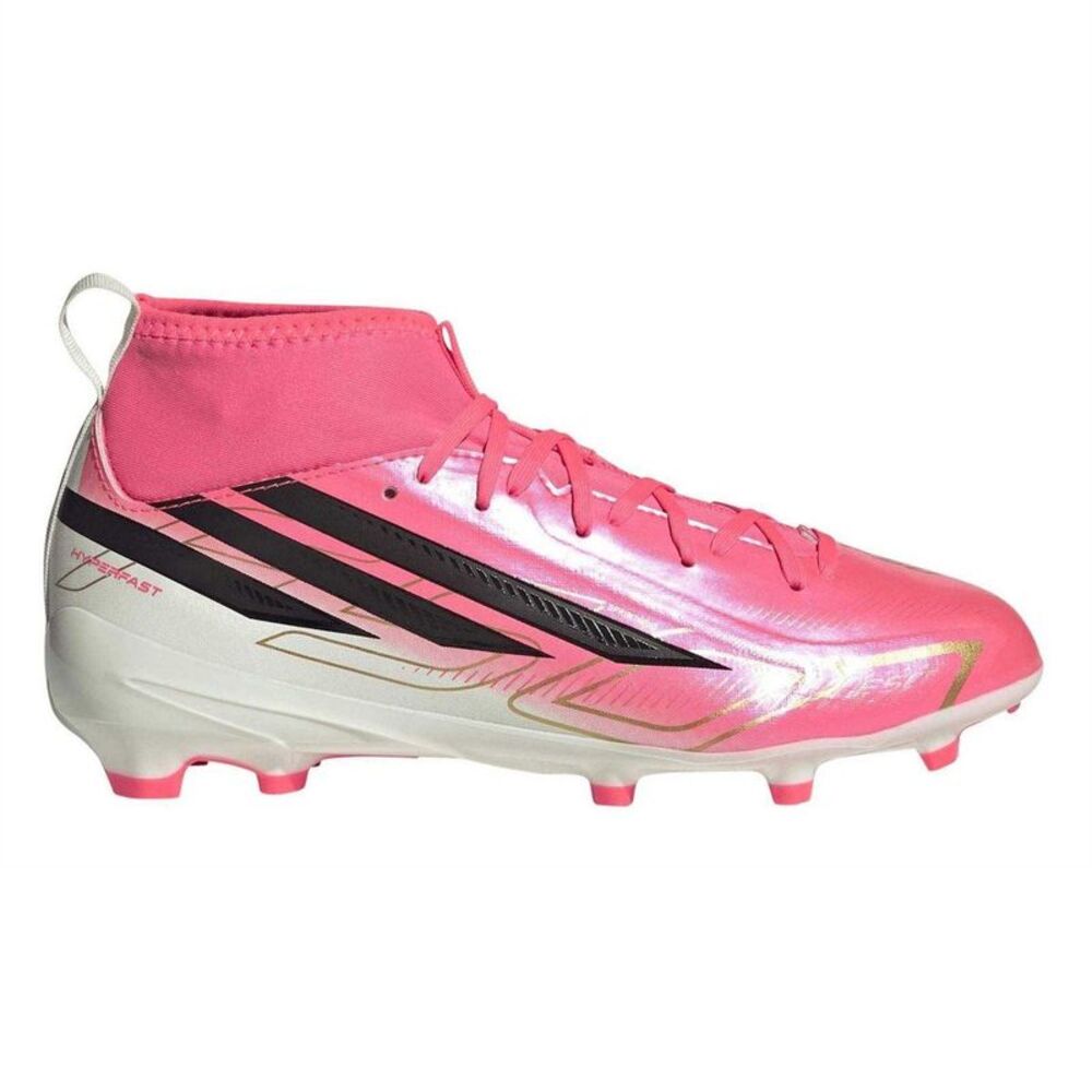 Adidas Childrens/Kids F50 League Print Firm Ground Football Boots / Cupcake Pink